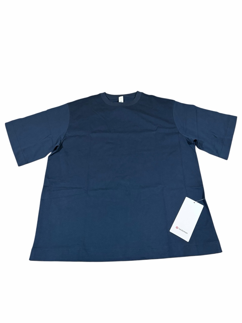 NWT Lululemon Heavyweight Cotton Oversized T-Shirt (True Navy) Size S